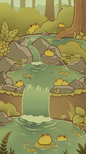 Load image into Gallery viewer, *PREORDER* Frog Pond by RihnLin
