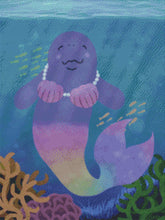 Load image into Gallery viewer, *PREORDER* Mer-Manatee by Richtor&#39;s Rhinestones
