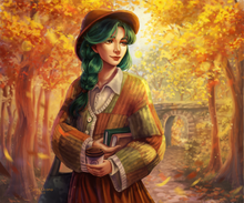 Load image into Gallery viewer, *PREORDER* A Walk in the Autumn Park by Koshumia

