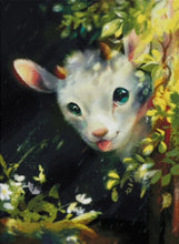 Load image into Gallery viewer, *PREORDER* Goat in Springtime By XiongHea
