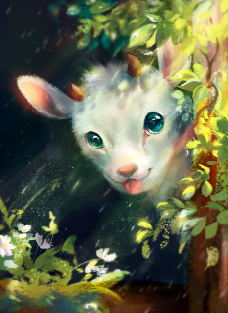 *PREORDER* Goat in Springtime By XiongHea