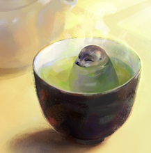 Load image into Gallery viewer, *PREORDER* Green Tea Seal by XiongHea

