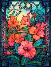 Load image into Gallery viewer, *PREORDER* Hibiscus in Stained Glass
