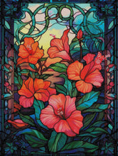 Load image into Gallery viewer, *PREORDER* Hibiscus in Stained Glass

