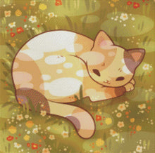 Load image into Gallery viewer, *PREORDER* Sleepy Summer Cat By Rihn Lin
