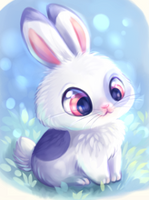 Load image into Gallery viewer, *PREORDER* Spotted Bunny by XiongHea
