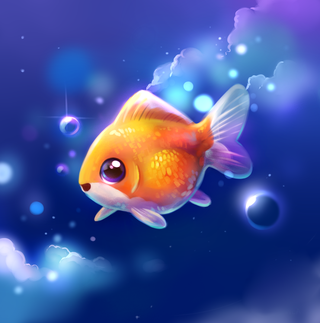 *PREORDER* Starry Goldfish by XiongHea