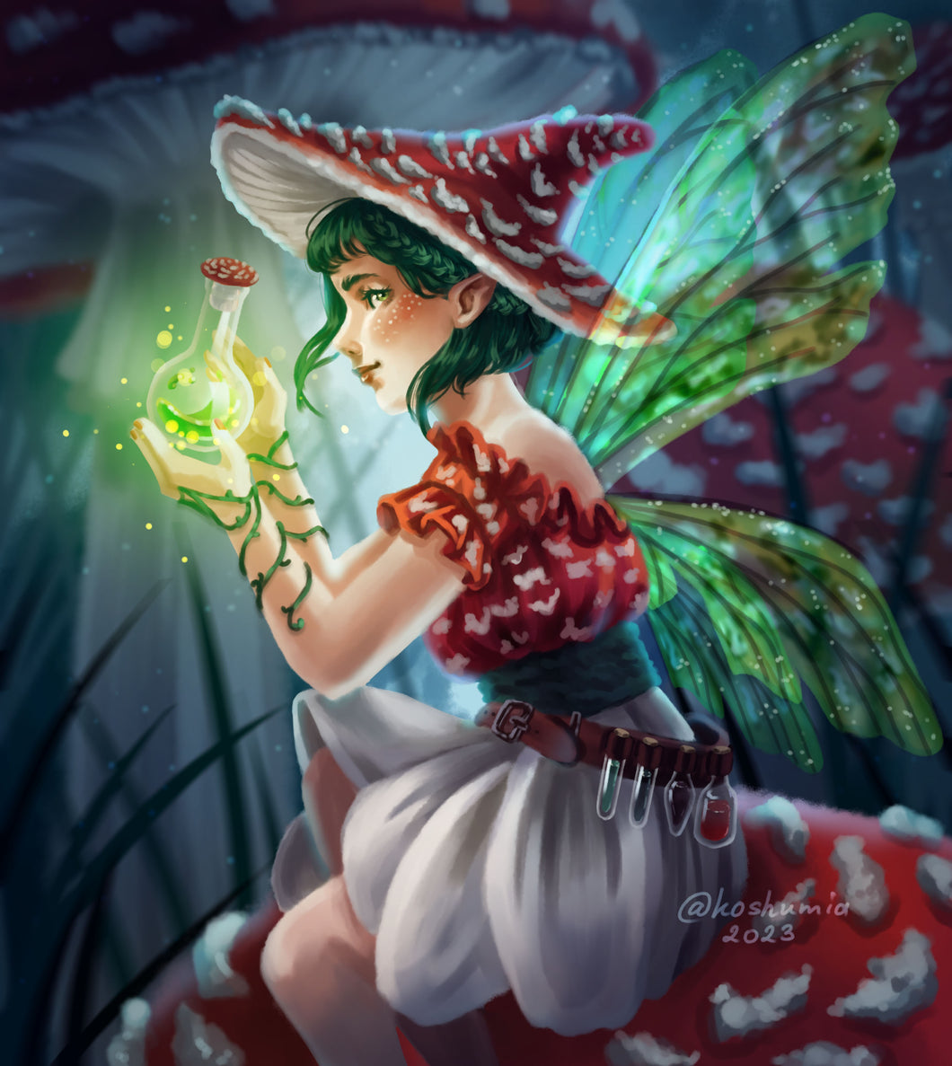 *PREORDER* The Amanita Fairy by Koshumia