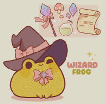 Load image into Gallery viewer, *PREORDER* Wizard Frog by RihnLin
