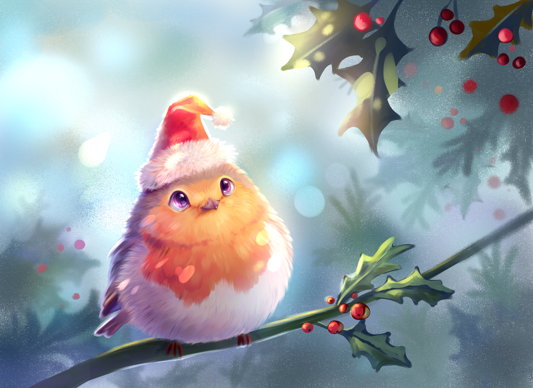 *PREORDER* Christmas Robin by XiongHea