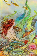 Load image into Gallery viewer, *PREORDER* Mermaid Illustration by Elenore Plaisted Abbot
