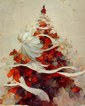 Load image into Gallery viewer, *PREORDER* Poinsettia Christmas Tree (variant 1) by CJ
